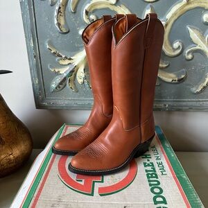 Double H insulated vigatge Cowboy Boots made in USA